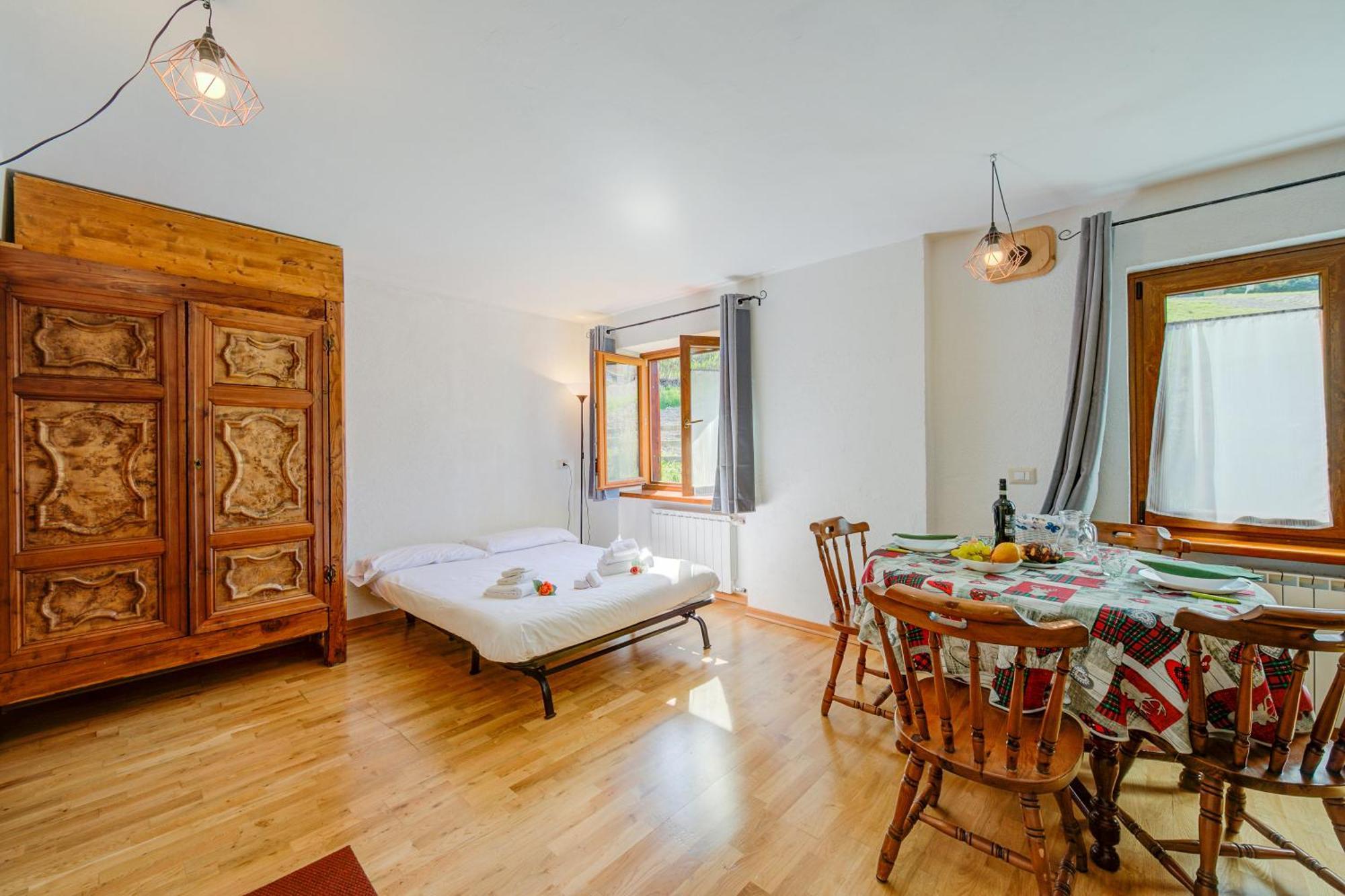 Studio Clotes Ski In - Ski Out - Happy Rentals Oulx Extérieur photo